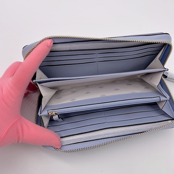 Kate Spade Laurel Way Neda Large Wallet Candied Flower - Picture 7 of 13